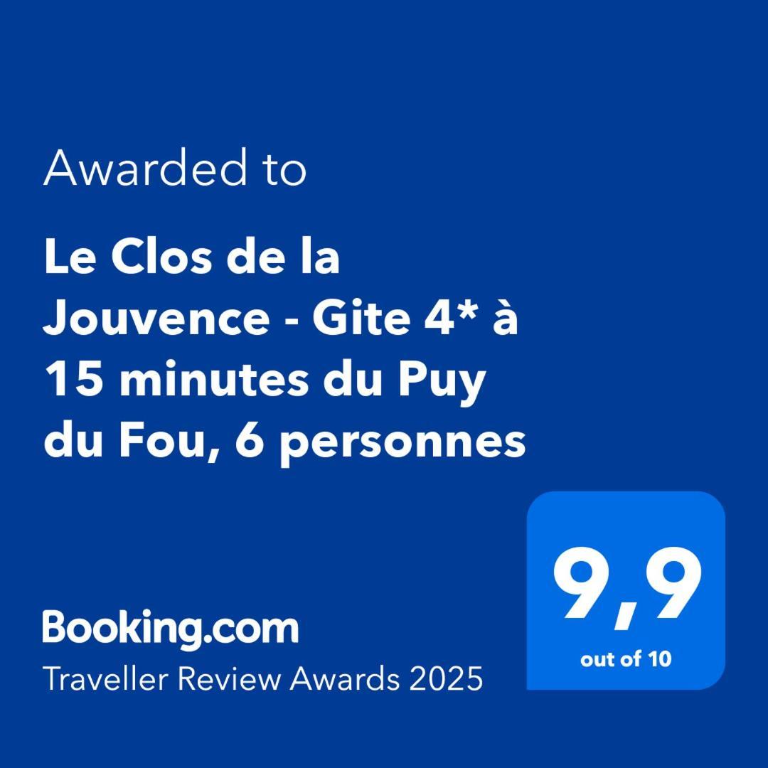 Le Clos De La Jouvence - Gite 4* A 15 Minutes Du Puy Du Fou, 6 Personnes Saint-Laurent-sur-Sèvre Eksteriør bilde